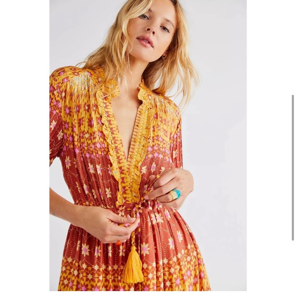 Free People | Rare Feelings Maxi Dress - Picture 3 of 7